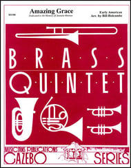 AMAZING GRACE BRASS QUINTET cover